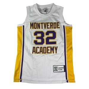 Authentic Classics Cooper Flagg Montverde Academy Jersey White Purple Gold 32 M